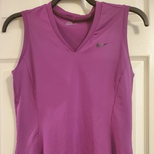 Nike dri fit v-neck top